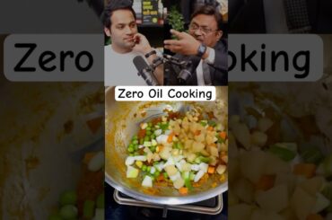 Zero Oil Cooking By Bimal Chhajer | zero oil mix veg sabji #shorts #zerooil