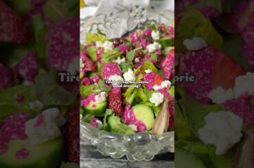 Tasty, Low Calorie Salad Dressing! #lowcalorie #saladrecipe #foodforweightloss #easynutrition