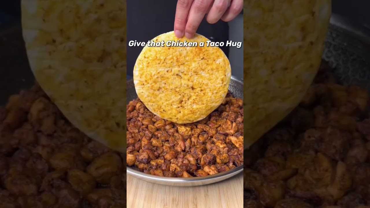 HIGH PROTEIN Crispy Chicken Tacos #tacos #chicken #protein #shorts HIGH PROTEIN Crispy Chicken Tacos #tacos #chicken #protein #shorts