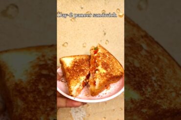 Day 2 Breakfast | 5-Minute Paneer Sandwich Recipe | Easy & Healthy Indian Breakfast Idea
