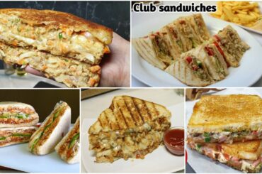5 Yummiest Sandwich Recipes | Easy sandwich Recipes by (ICE AND SPICE RECIPES)