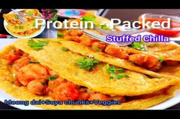 Moong Dal Chilli | High Protein Recipe | Weight Loss Recipe | Healthy Dinner