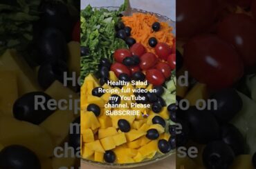 Healthy Salad Recipe #shortvideo #healthy #saladideas #recipe #healthylifestyle