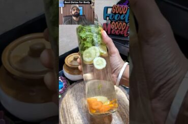 Best Detox Water Recipe by Diet Fitness Nitesh Soni Sir #shorts #niteshsoni #fitness #healthy #detox