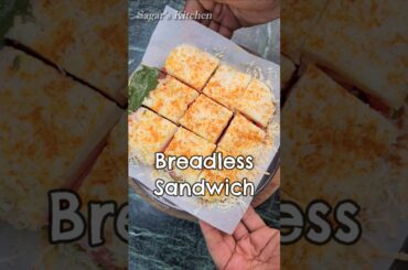 Breadless Sandwich Recipe #Shorts