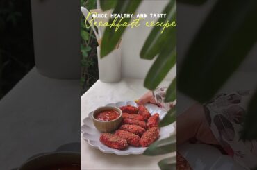 Quick and Healthy Breakfast Recipe idea/ #healthybreakefast #breakfastrecipe #quickandeasy #shorts