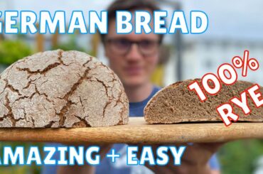 The Last German Bread Recipe You Ever Need - Dark Sourdough Rye Bread