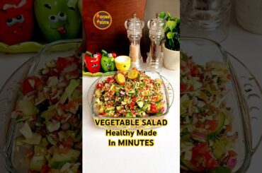 Healthy Vegetable Salad Recipe in Minutes