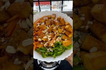 Asian style Tofu salad #tofusalad #asianstyle #tofusaladrecipe #saladrecipe #healthysalad