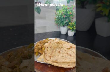 #wheat parotta#parotta#paratha recipe#healthy breakfast recipe#youtube shorts#trending