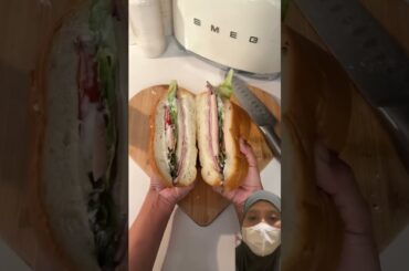 sarapan sehat #food #sandwich #cooking #recipe #shorts