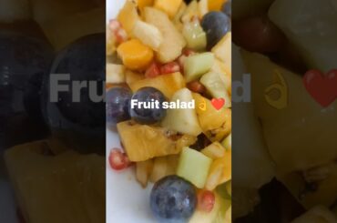 Fruit Salad recipe #fruitsalad #protein #healthy #salad #healthfood