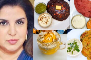 The Viral Healthy Breakfast Recipes |Farah Khan Special Recipes |Farah Khan