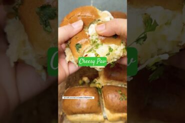 How to Make Cheesy Pav at Home | Pav Bhaji Recipe