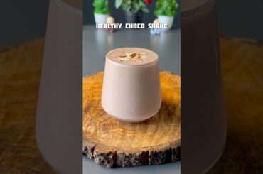 Trending healthy choco shake #shorts #recipe #healthy #chocolate