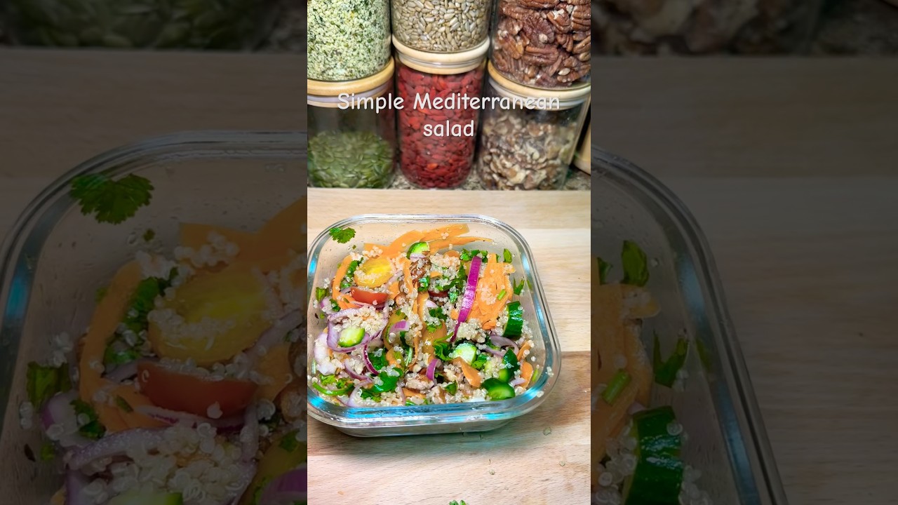 Enjoy this delicious and healthy salad filled with colorful and nutritious ingredients. Enjoy this delicious and healthy salad filled with colorful and nutritious ingredients.