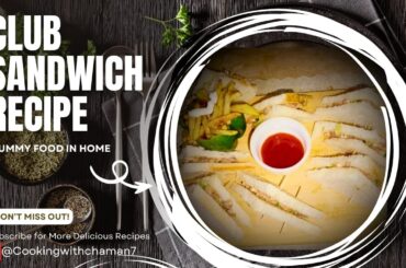 Sandwich recipe | Healthy sandwich  recipe for weight loss #clubsandwich  #shorts