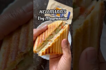 HELLMANN’S Veg Mayonnaise #shorts #shortsfeed #vegmayosandwich