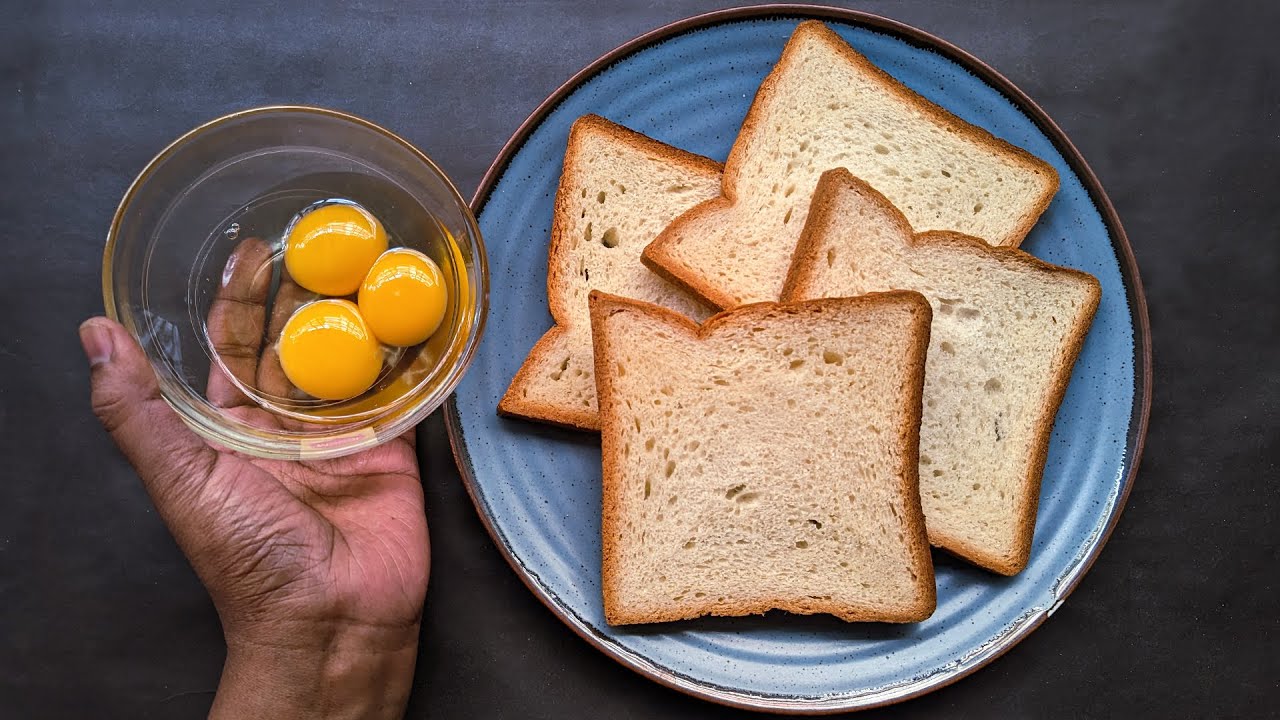 Just add Eggs with Bread! It’s so Delicious and Easy! One Pan Egg Toast Recipe. Just add Eggs with Bread! It’s so Delicious and Easy! One Pan Egg Toast Recipe.