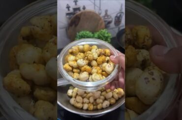 “Healthy Snack Recipe - Roasted Makhana” #trendingshorts #food #healthyfood #shortvideoviral