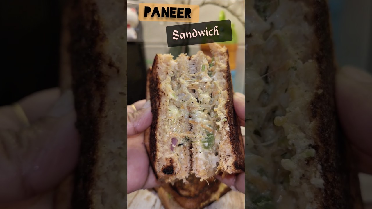 Cheesy Paneer Sandwich / Healthy Evening Snacks ideas #shorts #shortvideo #food Cheesy Paneer Sandwich / Healthy Evening Snacks ideas #shorts #shortvideo #food