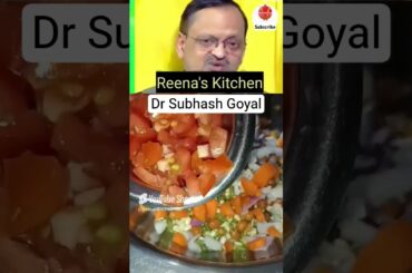 healthy salad by Dr Subhash Goyal #food #tasteofindia #funny #tastyindia #cooking