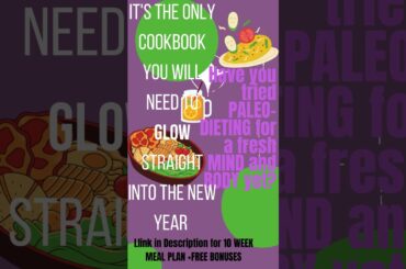 #newyear Healthy Weight Loss Recipes 2022 Paleo Dieting (FREE MEAL PLAN+BONUSES limited) #shorts