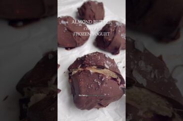 Easy, healthy, frozen yogurt bites! TAP HERE for recipe #dessert #nobake #summerrecipes #glutenfree