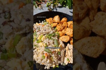 High Protein FRIED RICE in 20 minutes | #healthy #lunch recipes using #german Supermarket Finds Ep.4