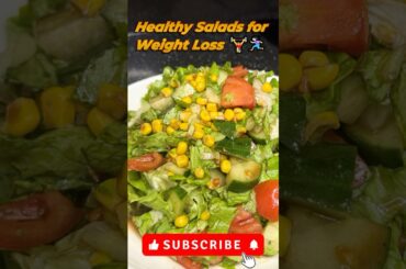 Healthy Salad for Weight Loss #shorts