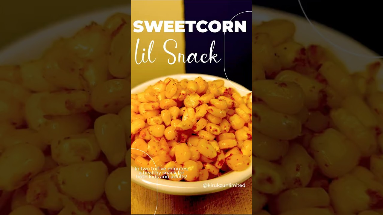 2 Min Healthy Snack for Kids / Sweet Corn Chaat Recipe #snacks #sweetcornrecipes #corn #ytfeed 2 Min Healthy Snack for Kids / Sweet Corn Chaat Recipe #snacks #sweetcornrecipes #corn #ytfeed