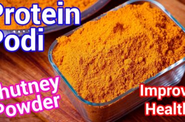 Grandma’s Secret High Protein Masala Podi | Spicy & Healthy Masala Powder for Everyday Meals