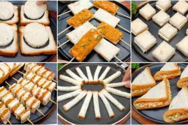 6 Easy Bread Snacks Recipe | New Recipe | Evening Snacks | Bread Recipe | Snacks Recipes| EasySnacks
