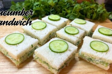 Easy & Refreshing Cucumber Sandwich Recipe | Perfect Summer Snack