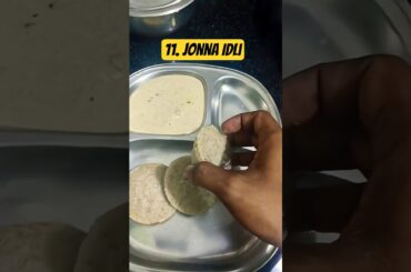 Jonna Idli | 30 Simple & Healthy Breakfast Recipes | zero rice Idli #ytshorts #food #viral #recipe