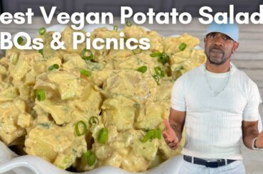 BEST Healthy Vegan POTATO SALAD - Oil-Free