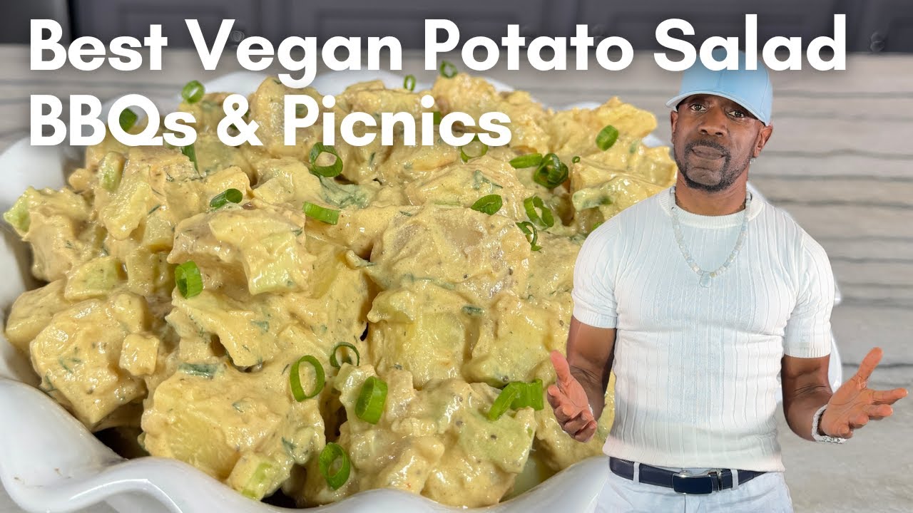 BEST Healthy Vegan POTATO SALAD – Oil-Free BEST Healthy Vegan POTATO SALAD - Oil-Free