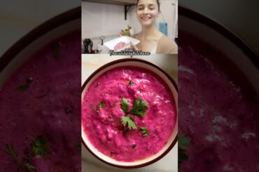 Alia Bhatt’s favourite Beetroot Salad #shorts #short #viralshorts #aliabhatt #celebrity #recipe