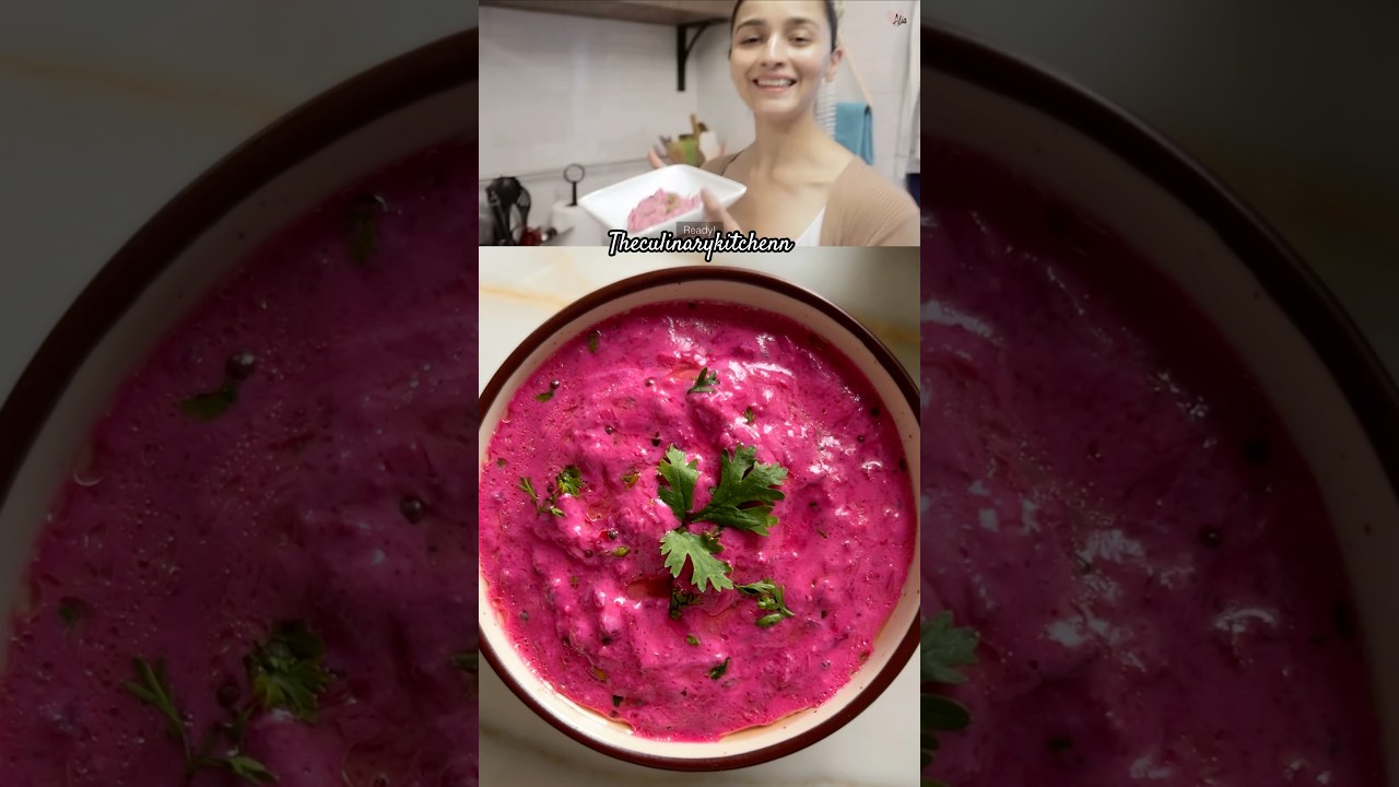 Alia Bhatt’s favourite Beetroot Salad #shorts #short #viralshorts #aliabhatt #celebrity #recipe Alia Bhatt’s favourite Beetroot Salad #shorts #short #viralshorts #aliabhatt #celebrity #recipe