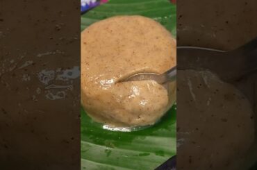 Ragi milk junnu || Finger millet sweet || 3 ingredients only #ragimilk #sweetrecipe #millets #junnu