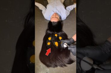 Man breaks eggs on womens hair ! #shorts #ashortaday #tranding #facts #shortsfeed #vlog