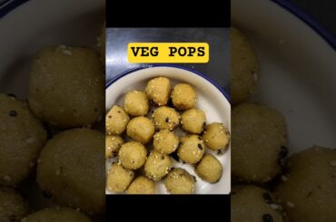 Veg Pops Recipe steamed | Healthy Snack Idea | No-Fry Vegetable Bites