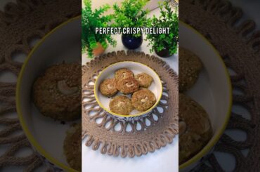 Crispy Green Moong Tikki - Easy & Healthy Snack Recipe #shorts #shortvideo #viral #trending #food