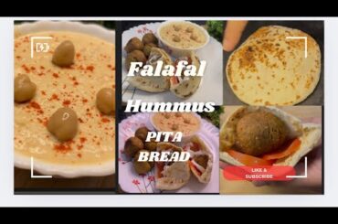 Special and healthy recipe/pita bread/hummus and falafal recipe/falafal pocket recipe@magiconrecipes