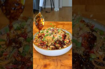 Unforgettable Crispy Rice Noodle Salad!