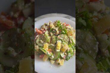 Mazadar sa salad #foodfuego #youtubeshorts #cooking #food #subscribe #youtube#healthy #weightloss