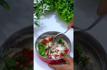 Dahi Bread Sandwich Recipe #shorts #breakfast  #youtubeshorts