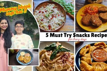 5 Best Snacks recipes for busy days