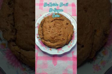 I Made Healthy Low-Calorie Sugar-Free CAKE