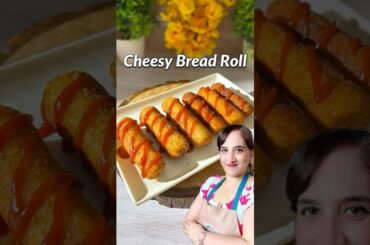 Trending Cheesy Bread Roll Recipe #bread #recipe #shorts